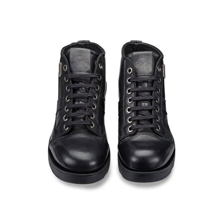 Erkek Bot OXM003600 OXS FRANK 0036 MID M  LEATHER Black