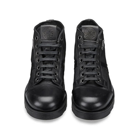 Erkek Bot OXM003606 OXS FRANK 0036 MID M LEATHER/NYLON Black