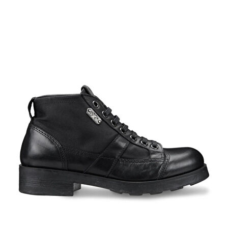 Erkek Bot OXM003606 OXS FRANK 0036 MID M LEATHER/NYLON Black
