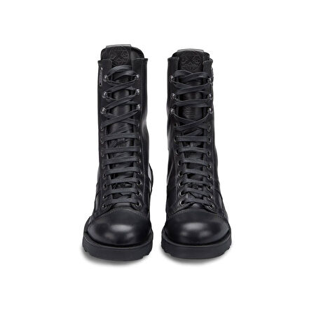 Kadın Çizme OXW002100 OXS FRANK 0021 MID D LEATHER Black