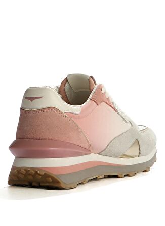 Beyaz - Pembe Kadın Sneaker G03G100029