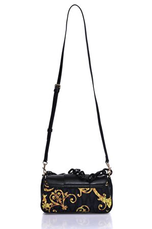 Versace Jeans Couture 74VA4BB1-ZS587-G89 Siyah Kadın Omuz Çantası
