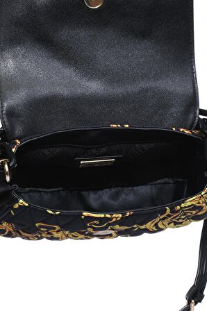 Versace Jeans Couture 74VA4BB1-ZS587-G89 Siyah Kadın Omuz Çantası