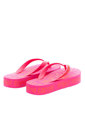 Versace Jeans Couture Pembe Kadın Terlik 74VA3SQ8ZS624PR7