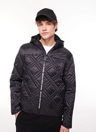 Versace Jeans Couture Siyah Erkek Mont 75GAUD03CQN6D899