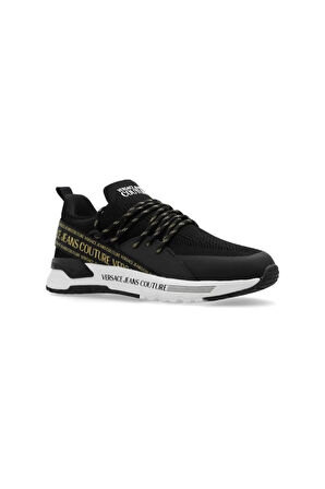 Kadın Versace Sneaker Ayakkabı - Siyah / Gold | 37