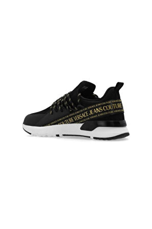 Kadın Versace Sneaker Ayakkabı - Siyah / Gold | 37
