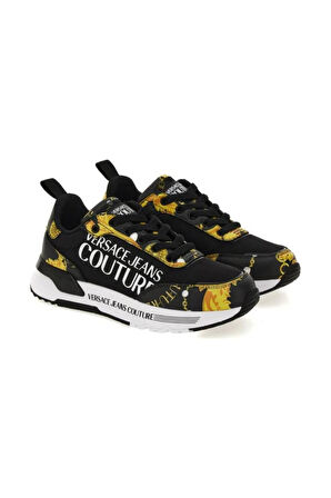 Kadın Versace DYNAMIC DIS. Spor Ayakkabı - Siyah / Gold  | 38