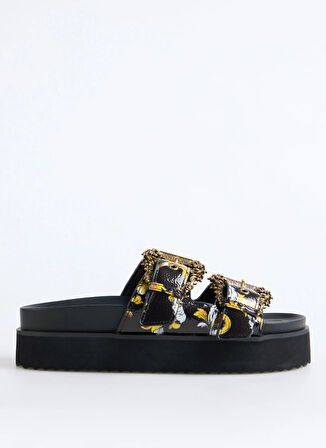 78VA3SM1 Siyah Kadın   Terlik