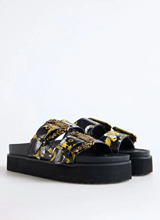 78VA3SM1 Siyah Kadın   Terlik