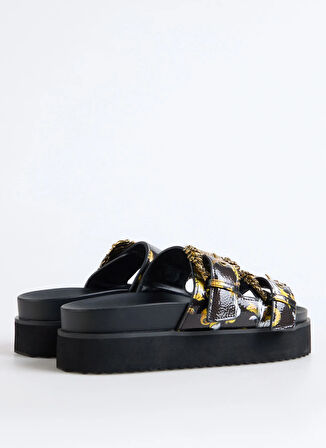 78VA3SM1 Siyah Kadın   Terlik