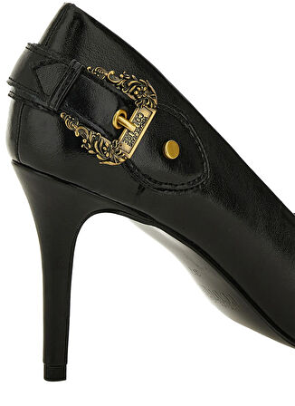 Versace Jeans Couture Siyah Kadın Topuklu Ayakkabı 79VA3S56899