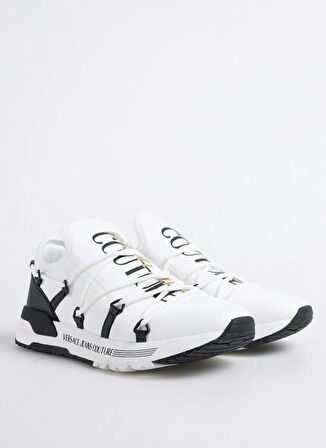 Versace Jeans Couture Beyaz Erkek Sneaker FONDO DYNAMIC DIS. SA6