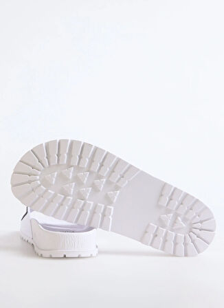 78VA3SQ2 Beyaz Kadın   Terlik