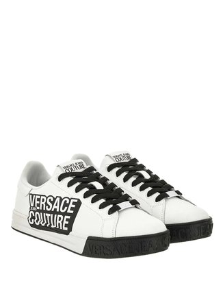 Versace Jeans Couture Beyaz - Siyah Erkek Sneaker FONDO COURT 88 DIS. SKC