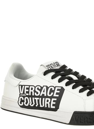 Versace Jeans Couture Beyaz - Siyah Erkek Sneaker FONDO COURT 88 DIS. SKC