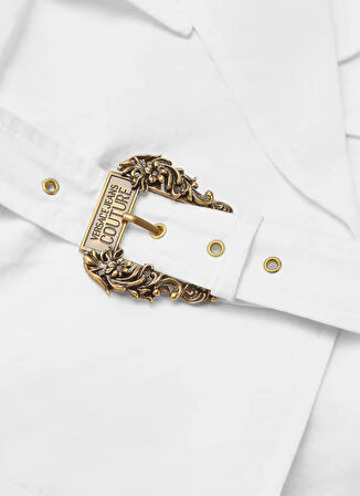 Versace Jeans Couture Standart Beyaz Kadın Ceket 78HAS404