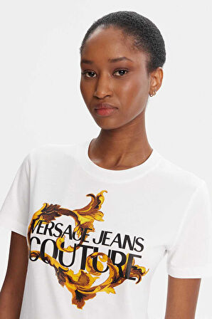 Kadın Maglıetta t-shirt Serıgrafıche T-Shirt - Beyaz | XS