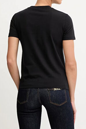 Kadın Maglıetta t-shirt Serıgrafıche T-Shirt - Siyah | L