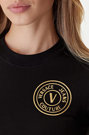 Kadın Vestiti Aplike Armalı Elbise - Siyah | L