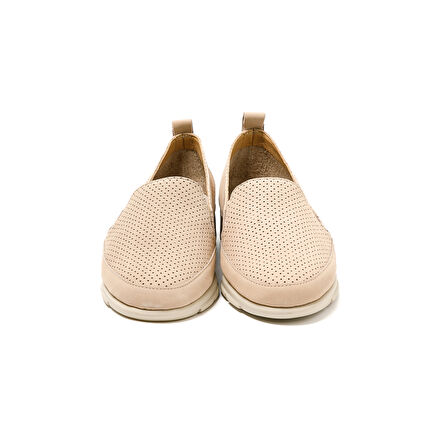 Kadın Babet 51H2 Frau NABUK Panna (OFF White)