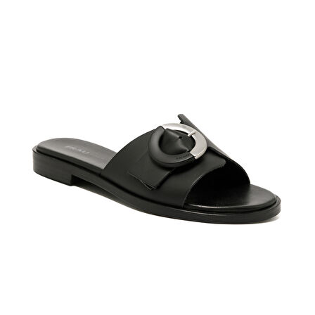 Kadın Terlik 85P4 Frau LONDON-S Nero