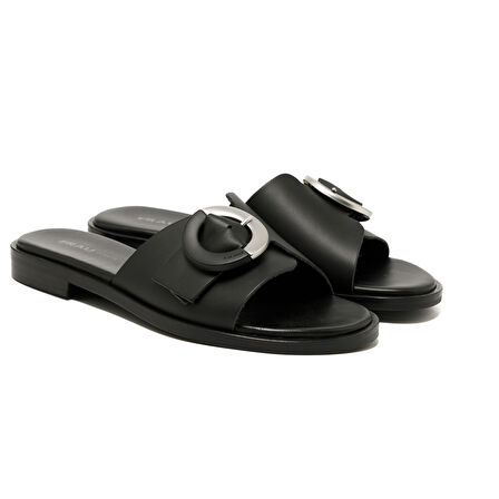 Kadın Terlik 85P4 Frau LONDON-S Nero