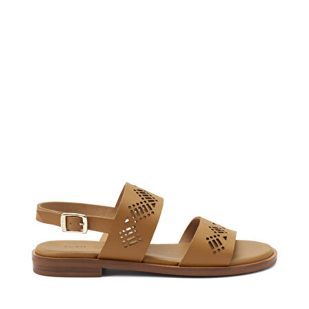 Kadın Sandalet 86T6 Frau LONDON-S Laser Etched Leather Sandals