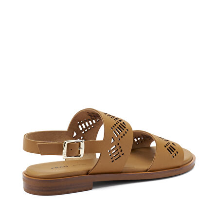 Kadın Sandalet 86T6 Frau LONDON-S Laser Etched Leather Sandals