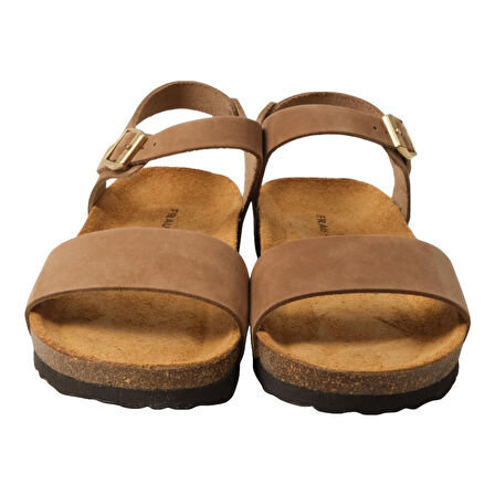 Kadın Sandalet 58H3 Frau NABUK-V Leather Sabbia