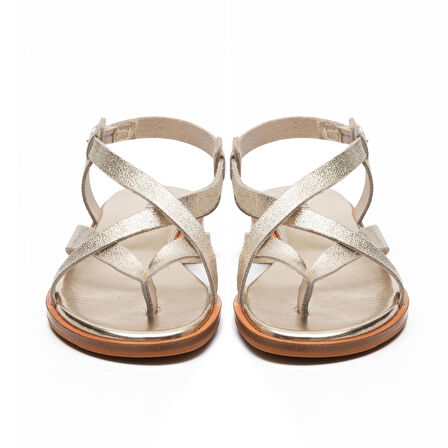 Kadın Sandalet 86X2 Frau LAMINATO-S  Leather Platino