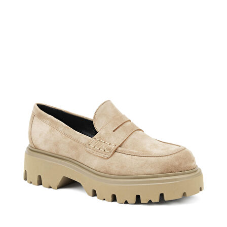 Kadın Oxford/Ayakkabı 85A1 Frau SOFTY Chunky Mocassin Honey