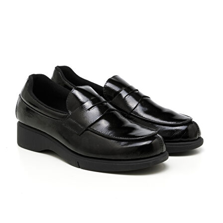 Kadın Oxford ( Klasik) 53S6 Frau SHINE NERO (black)