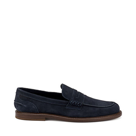 Erkek Oxford ( Klasik) 76D0 Frau SUEDE Blu