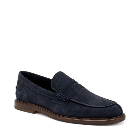 Erkek Oxford ( Klasik) 76D0 Frau SUEDE Blu
