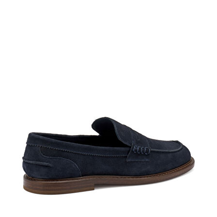 Erkek Oxford ( Klasik) 76D0 Frau SUEDE Blu
