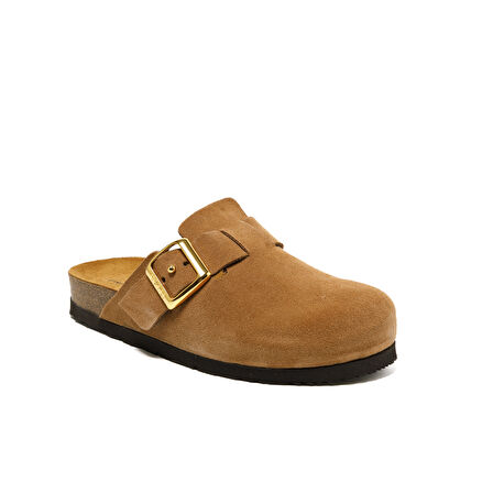 Kadın Terlik 17D5 Frau VELOUR-S Terra (Brown)
