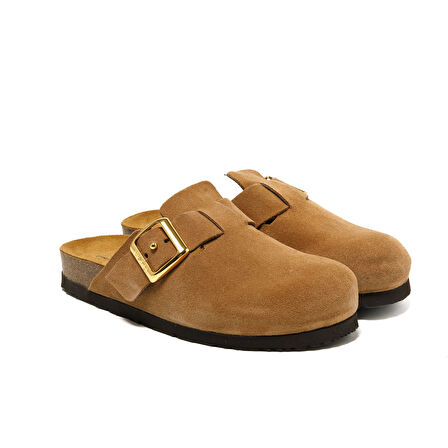 Kadın Terlik 17D5 Frau VELOUR-S Terra (Brown)