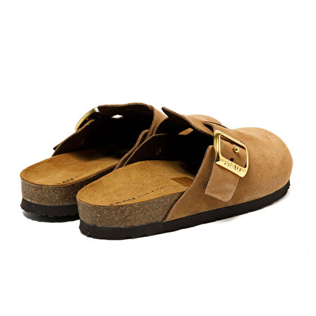 Kadın Terlik 17D5 Frau VELOUR-S Terra (Brown)