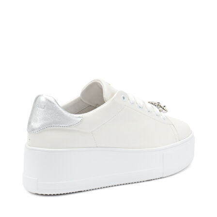 Kadın Sneaker ( Günlük) 39P1 Frau NAPPAsun BIANCOsilver