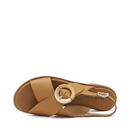Kadın Sandalet 85P6 Frau LONDON-S Cuoio