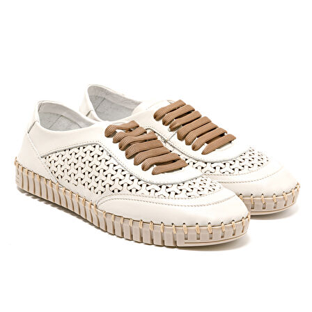Kadın Sneaker ( Günlük) 52P1 Frau SOFT Panna (OFF White)