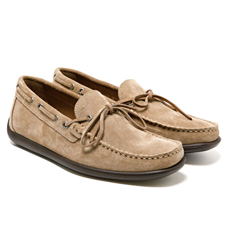 Erkek Oxford ( Klasik) 14D9 Frau CASTORO Casual Suede Boat Lofers