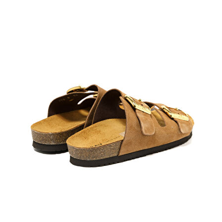 Kadın Terlik 17D8 Frau VELOUR-S Terra (Brown)