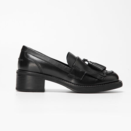 Kadın Oxford ( Klasik) 82L3 Frau TRESOR Nero