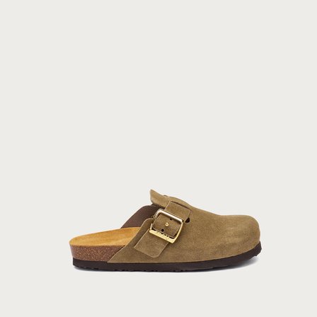   Kadın Terlik 17B5 Frau Suede Mules