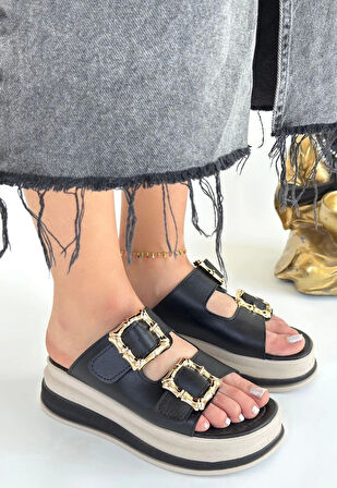 Jalli Siyah Cilt Terlik