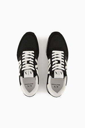 Erkek Sneaker Ayakkabı - Siyah/Beyaz | 44
