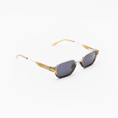 Unique Design Milano Cabrio Lacivert Altın Unisex Güneş Gözlüğü