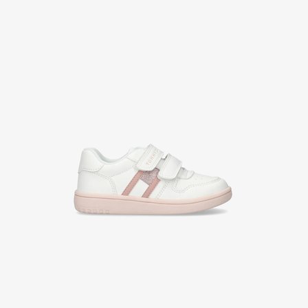 Tommy Hilfiger Flag Velcro Bebek Pembe Spor Ayakkabı